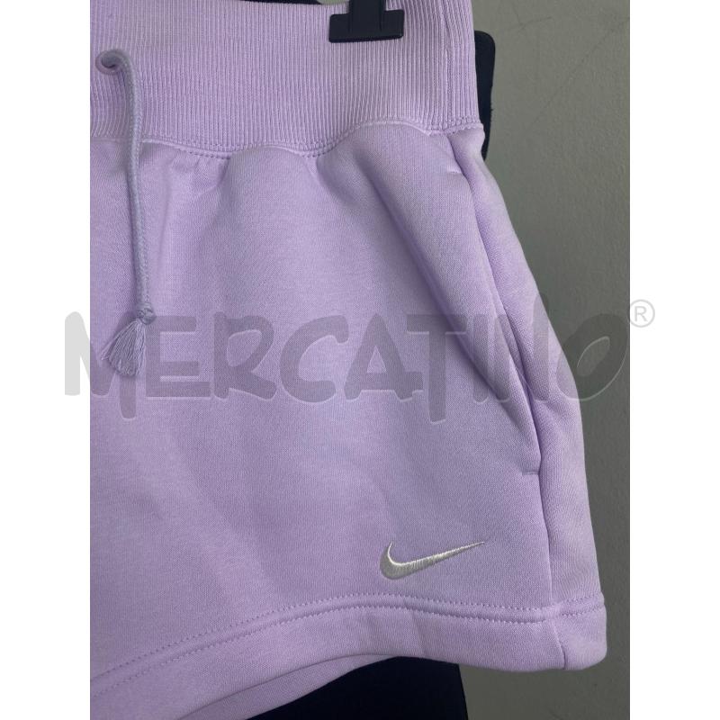 PANTALONCINO DONNA NIKE LILLA  | Mercatino dell'Usato Torino c.so traiano 2