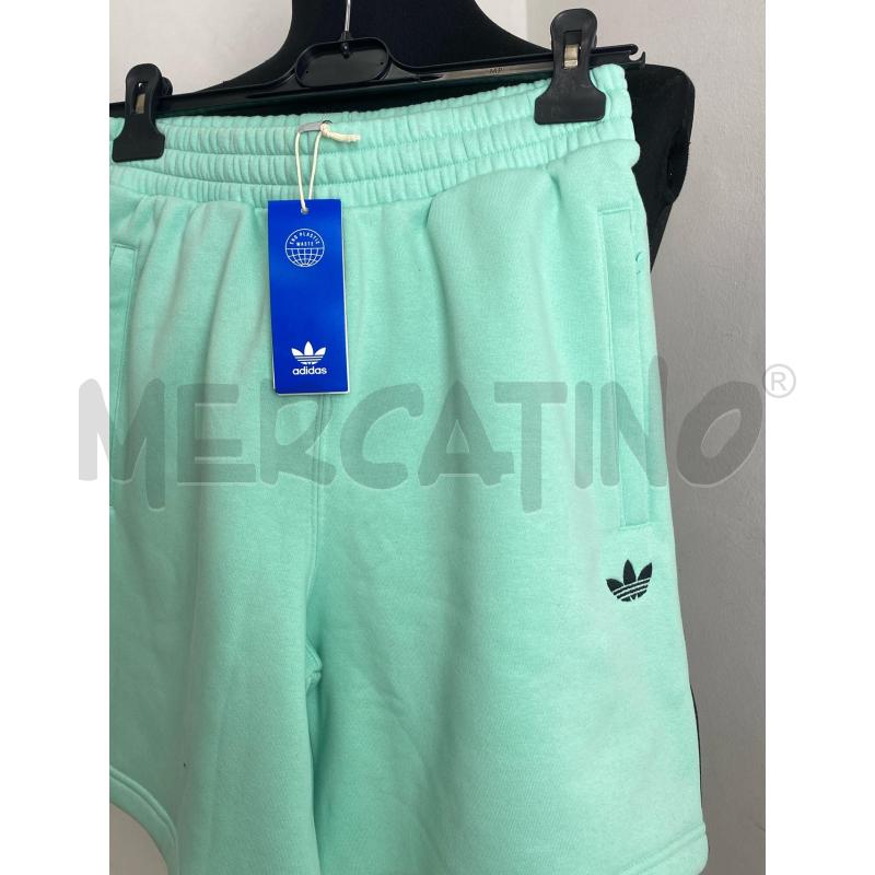 PANTALONCINO UOMO ADIDAS MENTA  | Mercatino dell'Usato Torino c.so traiano 2