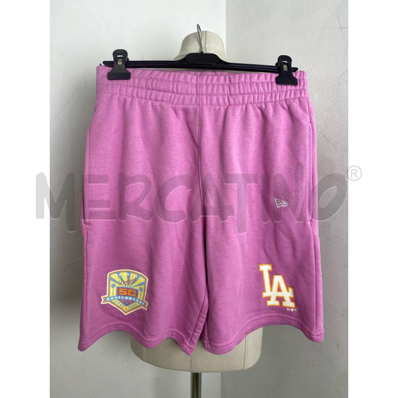 PANTALONCINO UOMO NEW ERA LOS ANGELES ROSA  | Mercatino dell'Usato Torino c.so traiano 1