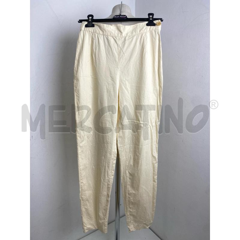 PANTALONE DONNA 100X100 ICEBERG BEIGE | Mercatino dell'Usato Torino c.so traiano 1