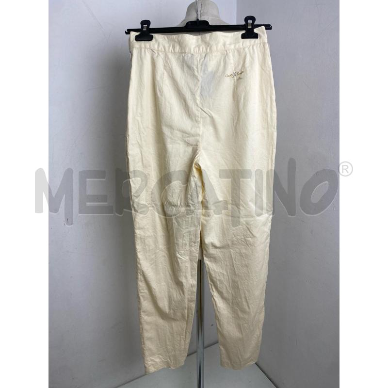 PANTALONE DONNA 100X100 ICEBERG BEIGE | Mercatino dell'Usato Torino c.so traiano 3