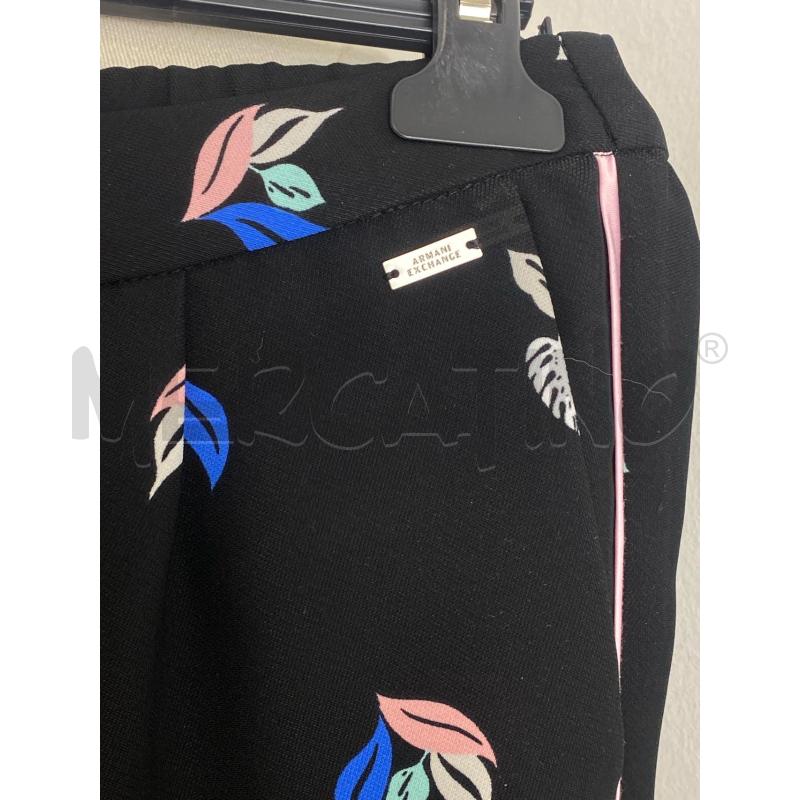 PANTALONE DONNA ARMANI EXCHANGE NER ROSA | Mercatino dell'Usato Torino c.so traiano 2