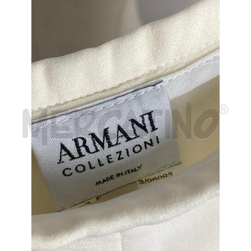 PANTALONE DONNA ARMANI PANNA PURA SETA | Mercatino dell'Usato Torino c.so traiano 4