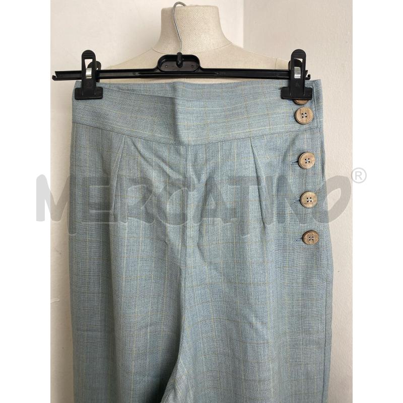 PANTALONE DONNA ERMENEGILDO ZEGNA AZZUR | Mercatino dell'Usato Torino c.so traiano 2