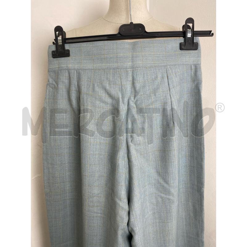 PANTALONE DONNA ERMENEGILDO ZEGNA AZZUR | Mercatino dell'Usato Torino c.so traiano 4