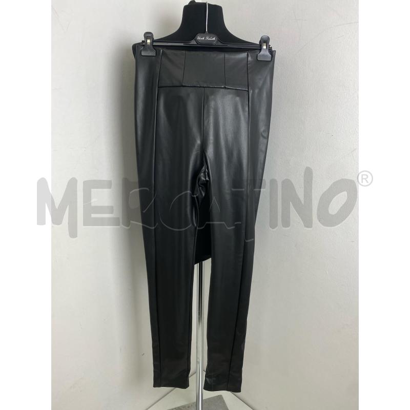 PANTALONE DONNA GUESS ECOPELLE NERO | Mercatino dell'Usato Torino c.so traiano 1