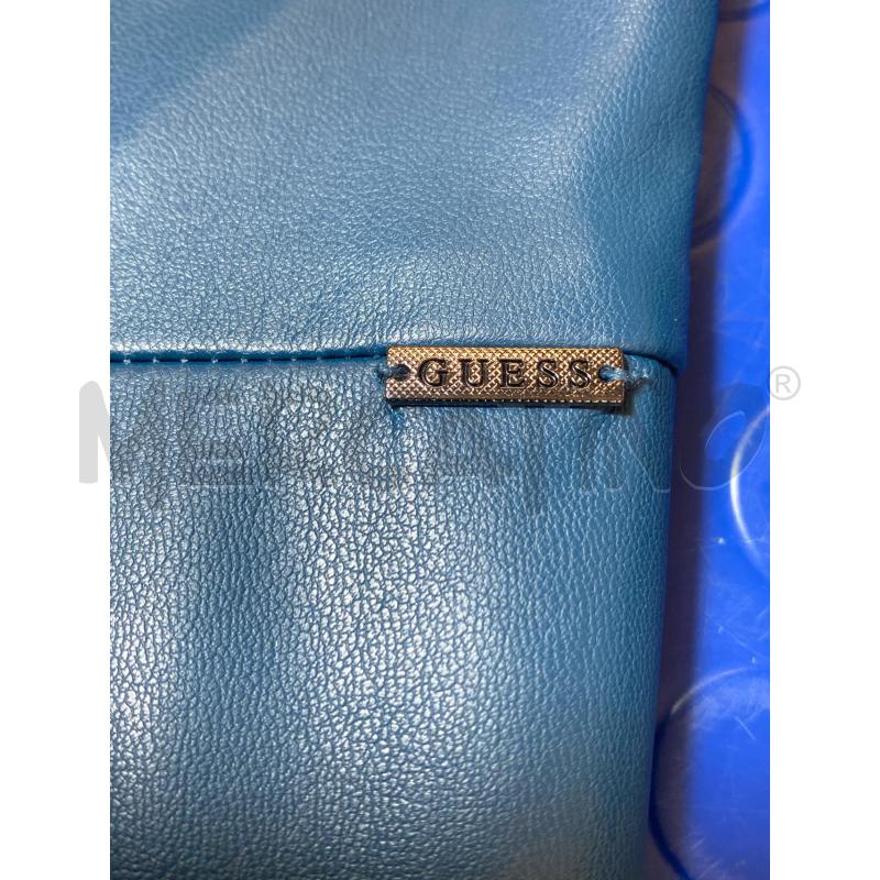 PANTALONE DONNA GUESS ECOPELLE VERDE PETROLIO | Mercatino dell'Usato Torino c.so traiano 5