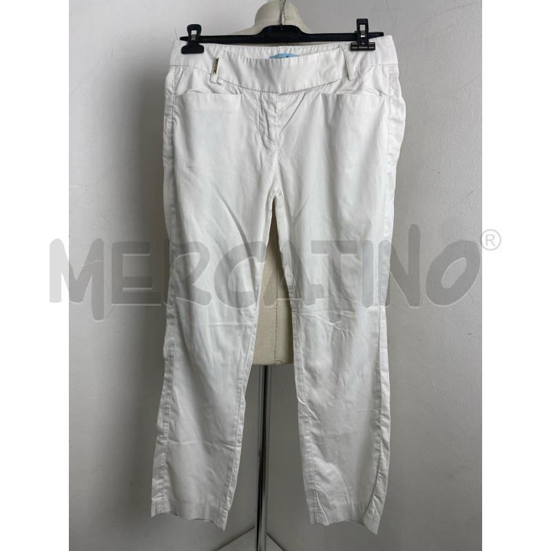 PANTALONE DONNA GUESS MARCIANO BIANCO | Mercatino dell'Usato Torino c.so traiano 1