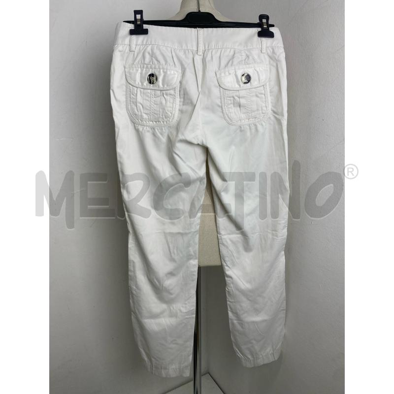 PANTALONE DONNA GUESS MARCIANO BIANCO | Mercatino dell'Usato Torino c.so traiano 4
