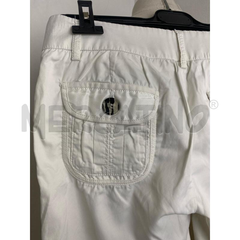 PANTALONE DONNA GUESS MARCIANO BIANCO | Mercatino dell'Usato Torino c.so traiano 5