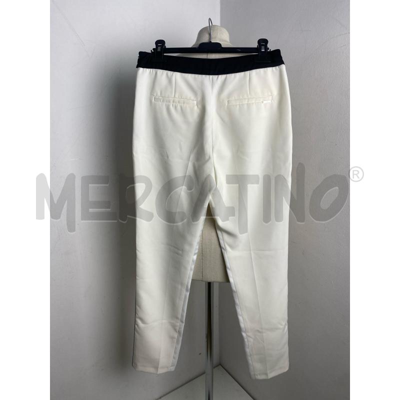 PANTALONE DONNA LIU JO BIANC NER  | Mercatino dell'Usato Torino c.so traiano 3