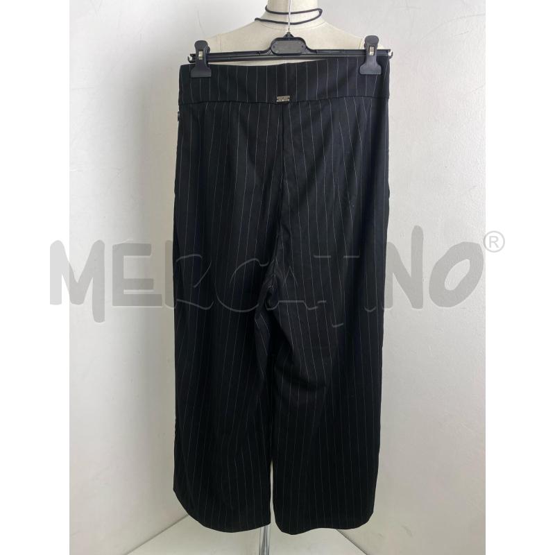 PANTALONE DONNA LIU JO GESSATO NERO | Mercatino dell'Usato Torino c.so traiano 3