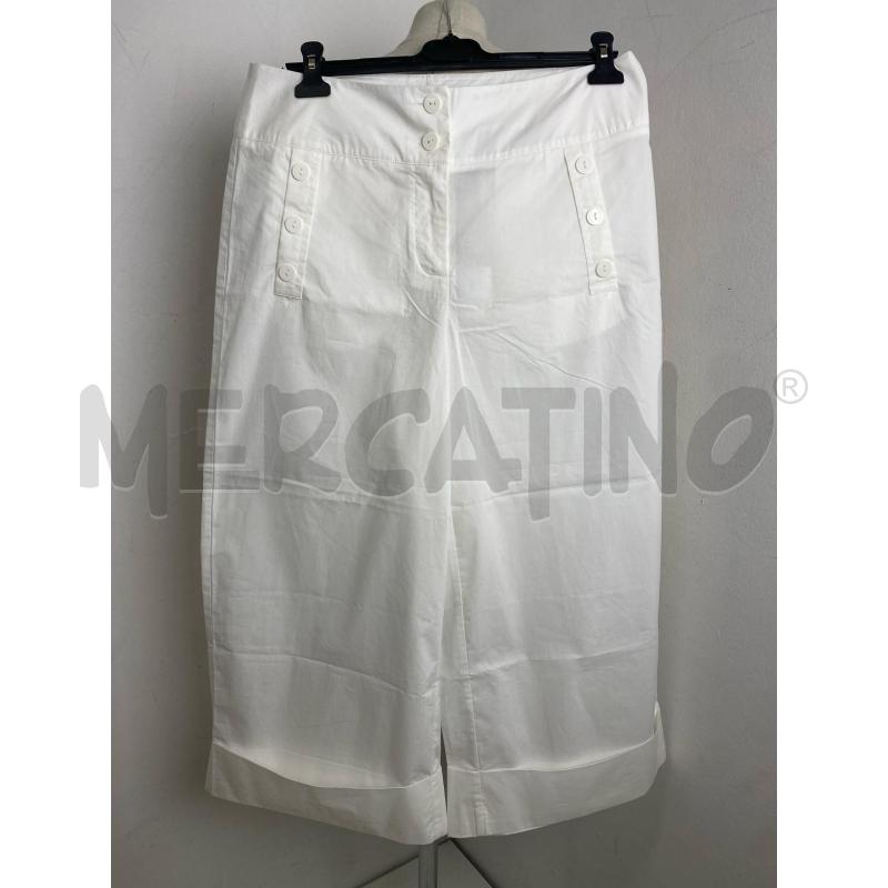 PANTALONE DONNA TWIN SET BIANC  | Mercatino dell'Usato Torino c.so traiano 1