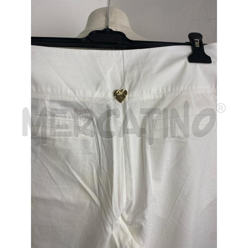 PANTALONE DONNA TWIN SET BIANC  | Mercatino dell'Usato Torino c.so traiano 4