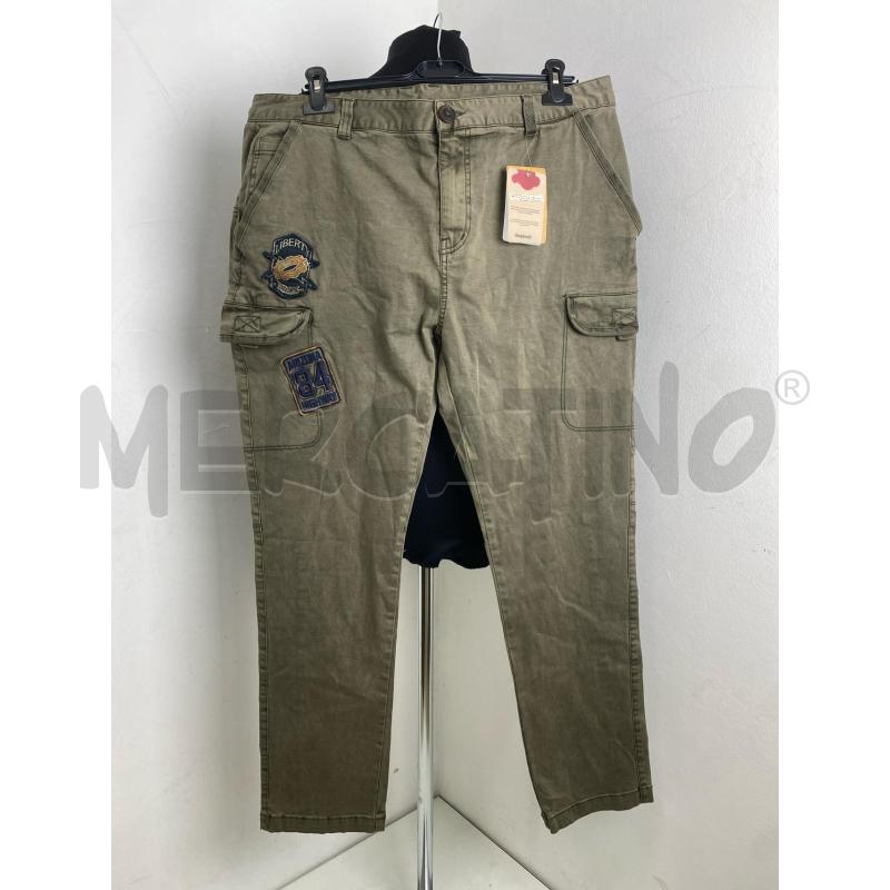 PANTALONE UOMO DESIGUAL VERDE  | Mercatino dell'Usato Torino c.so traiano 1