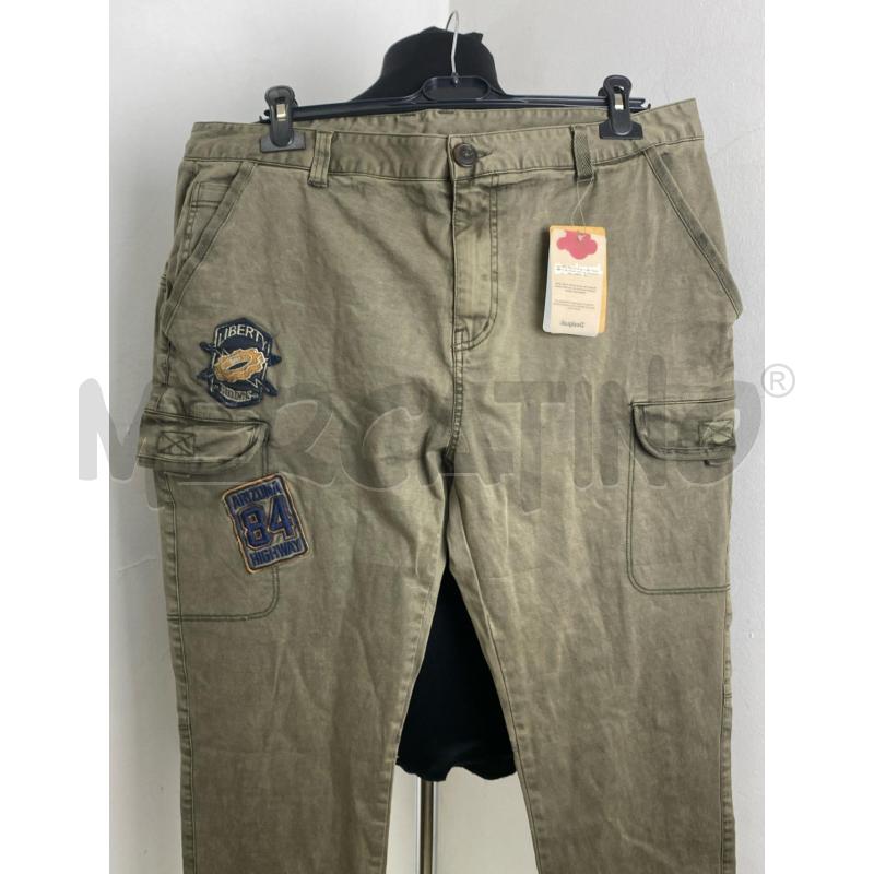 PANTALONE UOMO DESIGUAL VERDE  | Mercatino dell'Usato Torino c.so traiano 2