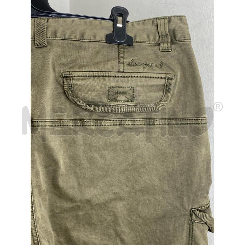 PANTALONE UOMO DESIGUAL VERDE  | Mercatino dell'Usato Torino c.so traiano 5