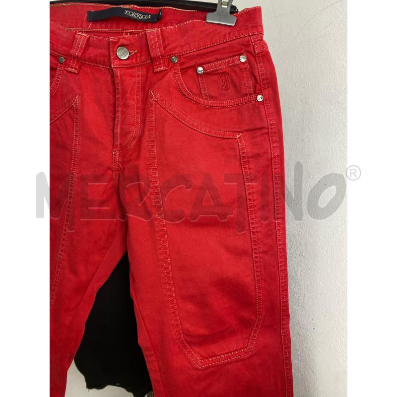 PANTALONE UOMO JECKERSON ROSSO | Mercatino dell'Usato Torino c.so traiano 2