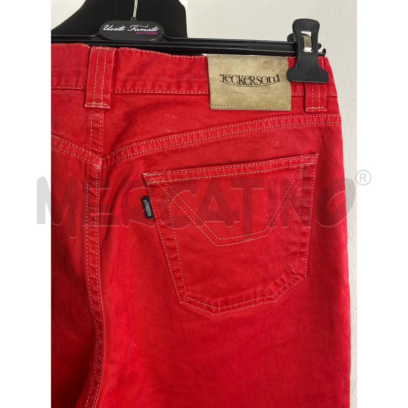 PANTALONE UOMO JECKERSON ROSSO | Mercatino dell'Usato Torino c.so traiano 4