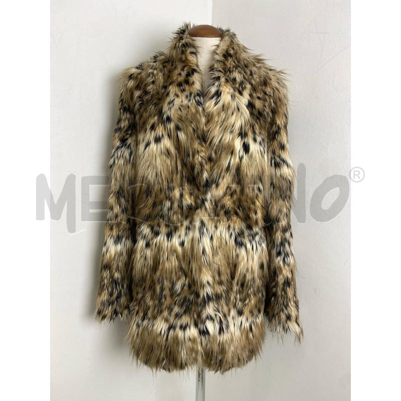 PELLICCIA SINTETICA TWIN SET LEOPARDATA | Mercatino dell'Usato Torino c.so traiano 1