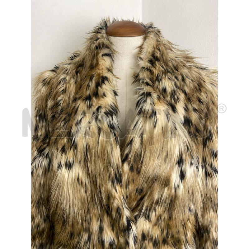 PELLICCIA SINTETICA TWIN SET LEOPARDATA | Mercatino dell'Usato Torino c.so traiano 2