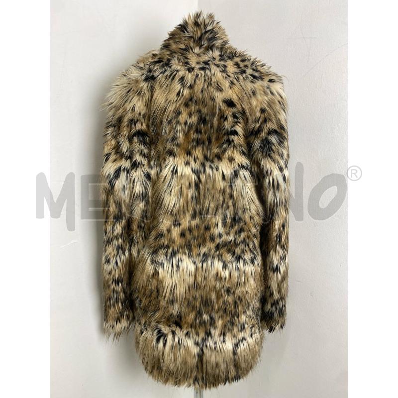 PELLICCIA SINTETICA TWIN SET LEOPARDATA | Mercatino dell'Usato Torino c.so traiano 3