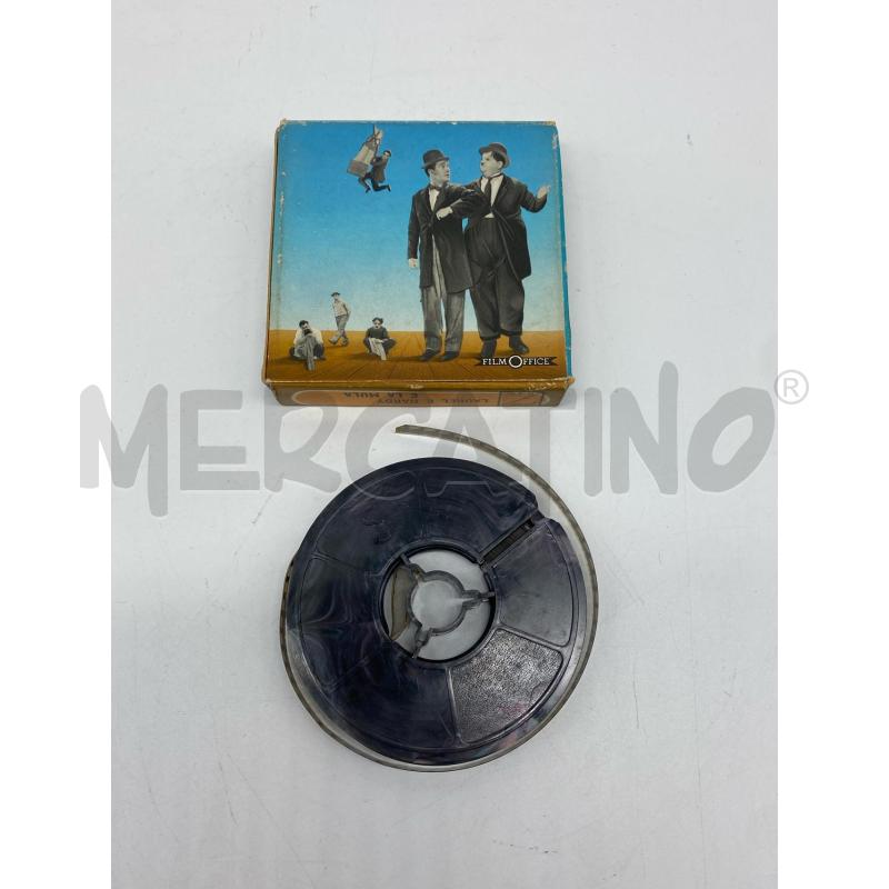 PELLICOLA SUPER 8 LAUREL E HARDY E LA MULA | Mercatino dell'Usato Torino c.so traiano 1