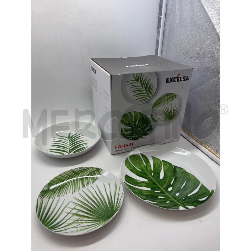 PIATTI PZ. 18 EXCELSA FOLIAGE | Mercatino dell'Usato Torino c.so traiano 1