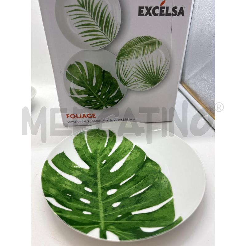 PIATTI PZ. 18 EXCELSA FOLIAGE | Mercatino dell'Usato Torino c.so traiano 2