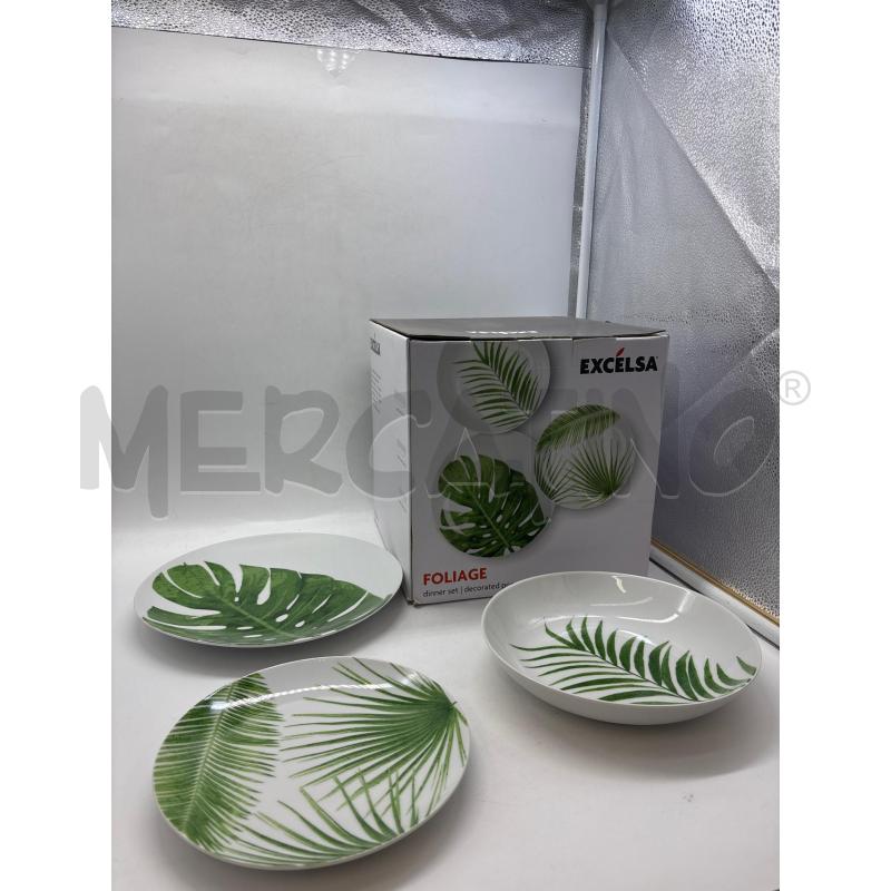 PIATTI PZ. 18 EXCELSA FOLIAGE | Mercatino dell'Usato Torino c.so traiano 1