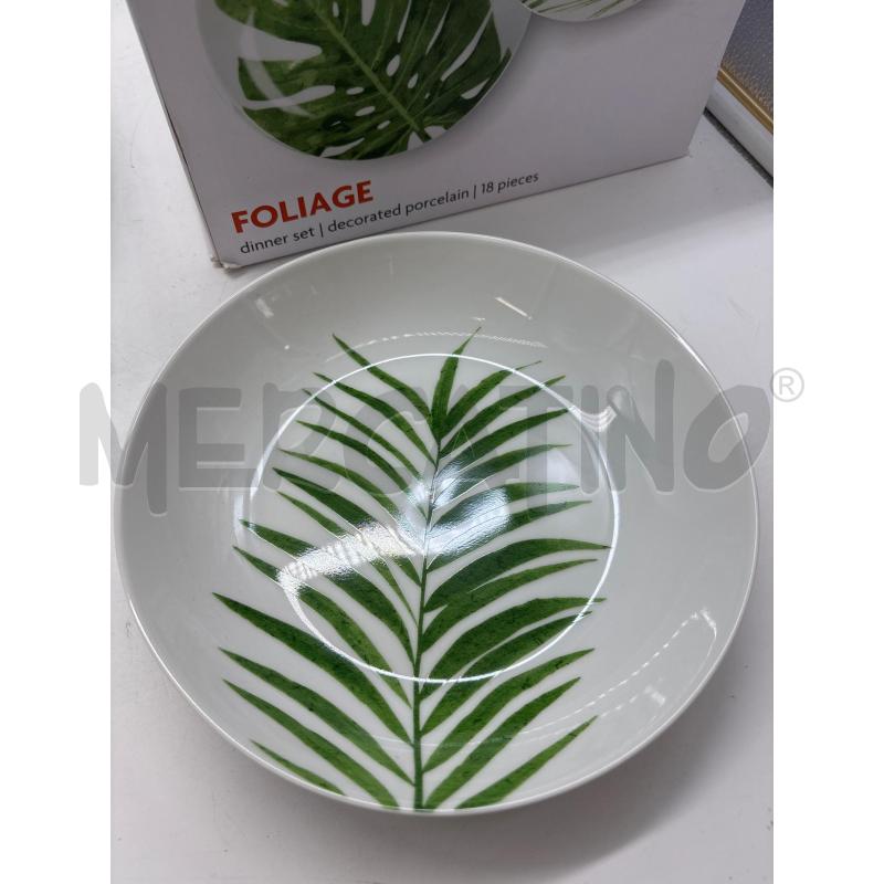 PIATTI PZ. 18 EXCELSA FOLIAGE | Mercatino dell'Usato Torino c.so traiano 3