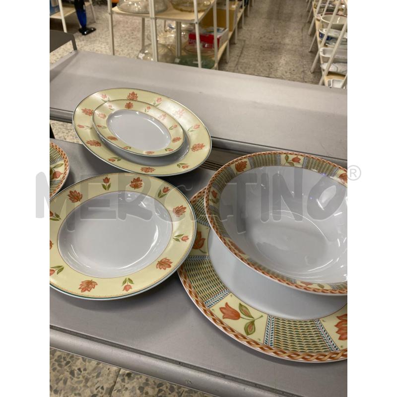 PIATTI SERVIZIO DA 12 BERTONE  | Mercatino dell'Usato Torino c.so traiano 2