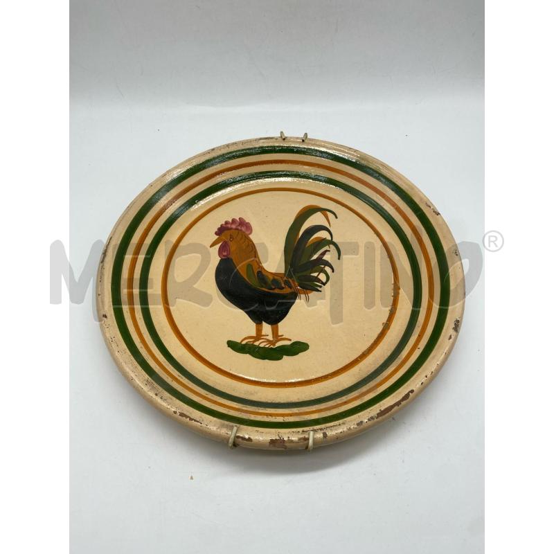PIATTO ANTICO TERRACOTTA DECORAZIONE | Mercatino dell'Usato Torino c.so traiano 1
