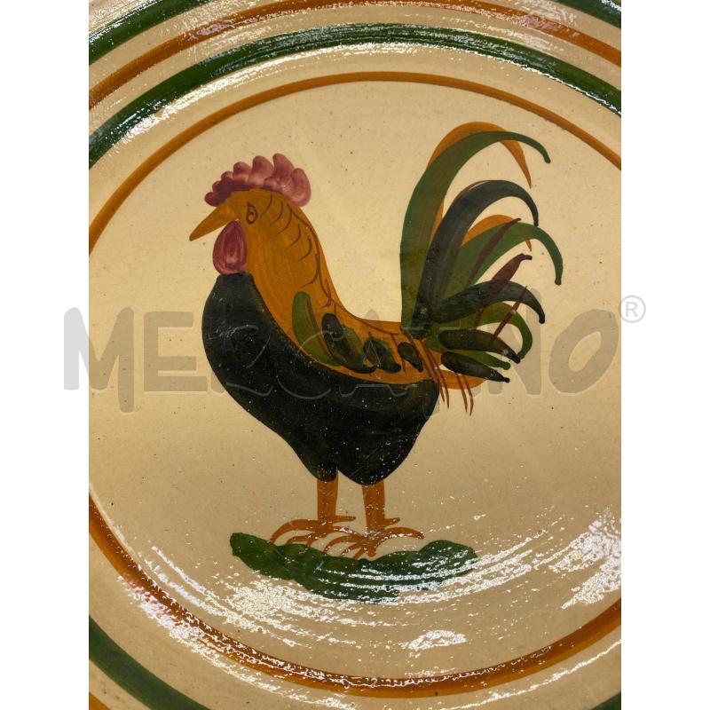 PIATTO ANTICO TERRACOTTA DECORAZIONE | Mercatino dell'Usato Torino c.so traiano 2