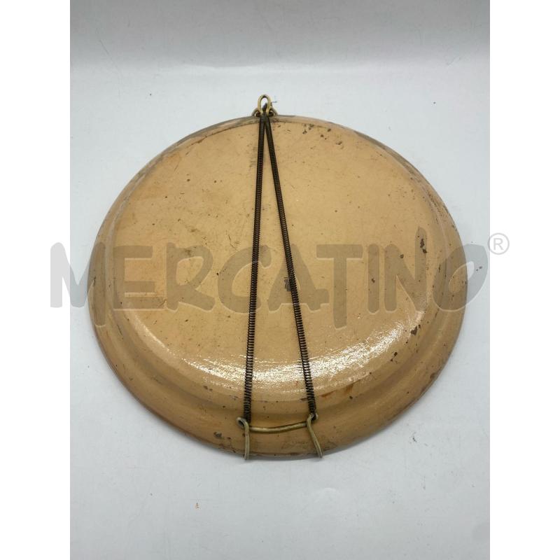 PIATTO ANTICO TERRACOTTA DECORAZIONE | Mercatino dell'Usato Torino c.so traiano 3