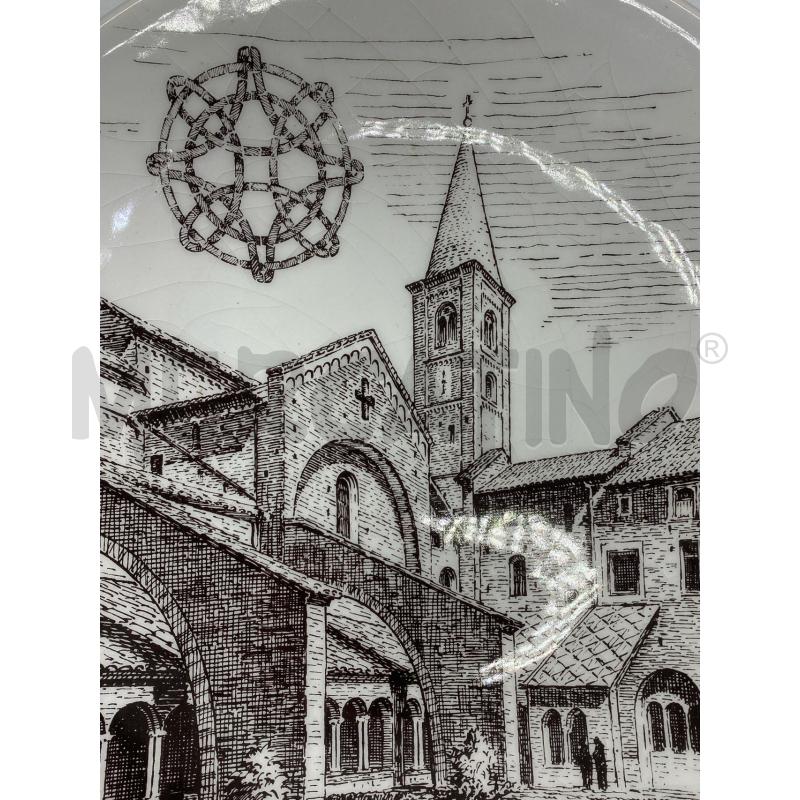 PIATTO CHIUSA PESIO ABBAZIA S. MARIA DI STAFFARDA | Mercatino dell'Usato Torino c.so traiano 3
