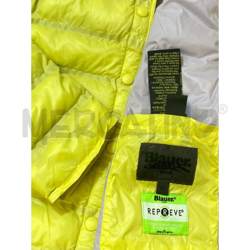 PIUMINO DONNA BLAUER GIALLO CANARINO | Mercatino dell'Usato Torino c.so traiano 5