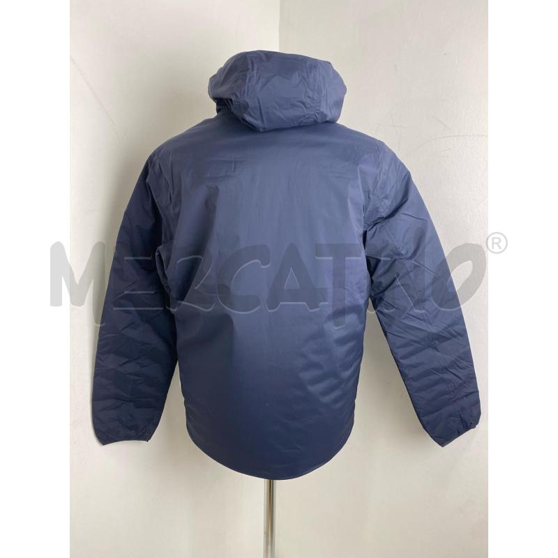 PIUMINO UOMO KWAY REVERSIBILE BLU | Mercatino dell'Usato Torino c.so traiano 2