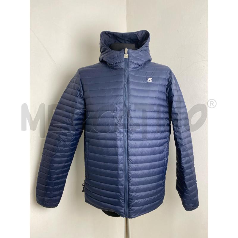 PIUMINO UOMO KWAY REVERSIBILE BLU | Mercatino dell'Usato Torino c.so traiano 4