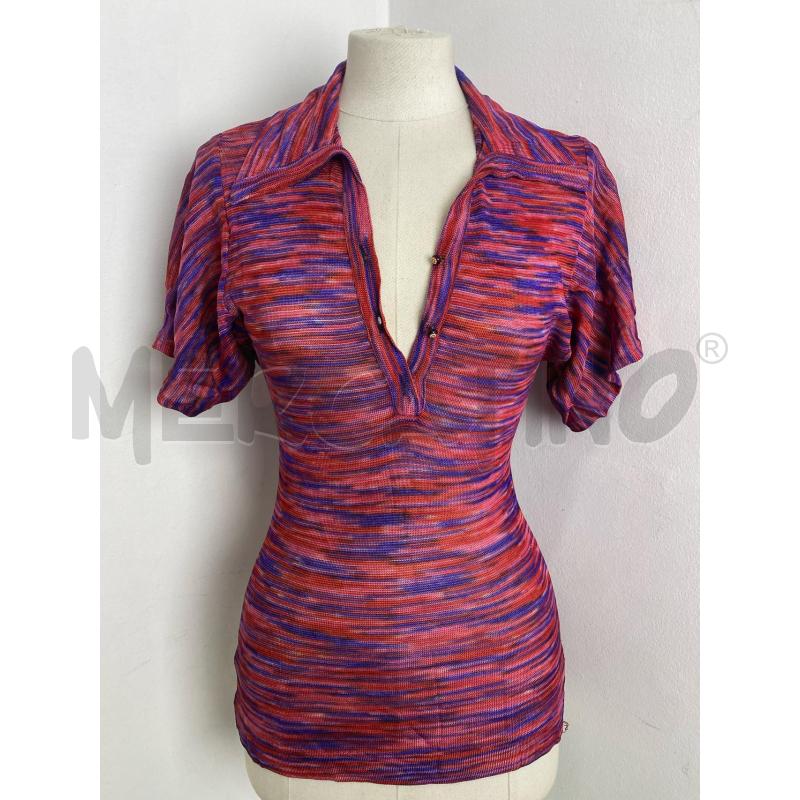 POLO DONNA MISSONI  MANICA CORTA  | Mercatino dell'Usato Torino c.so traiano 1