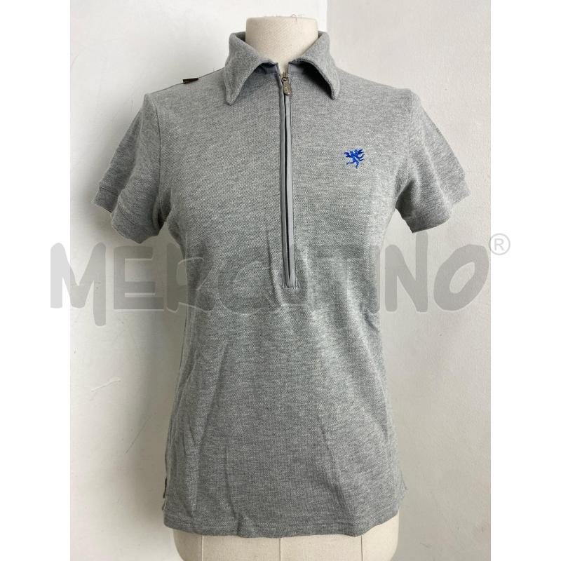POLO DONNA PIERO GUIDI GRIGIA CON ZIP | Mercatino dell'Usato Torino c.so traiano 1