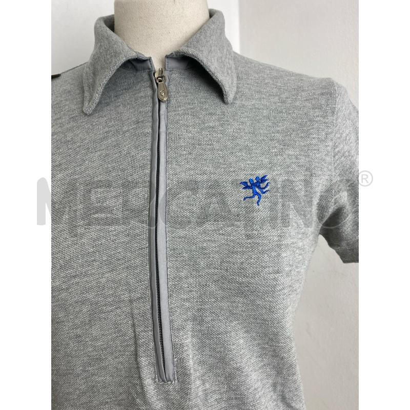 POLO DONNA PIERO GUIDI GRIGIA CON ZIP | Mercatino dell'Usato Torino c.so traiano 2