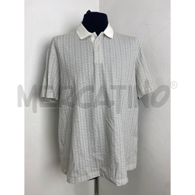 POLO UOMO ARMANI EXCHANGE BIANC LOGO | Mercatino dell'Usato Torino c.so traiano 1
