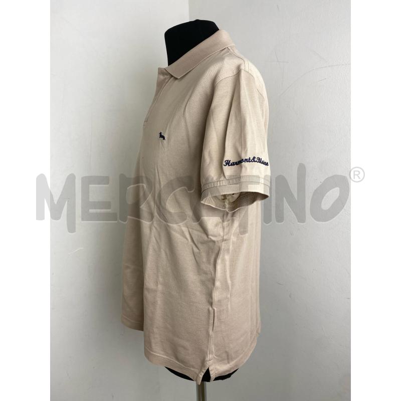 POLO UOMO HARMONT & BLAINE BEIGE | Mercatino dell'Usato Torino c.so traiano 2