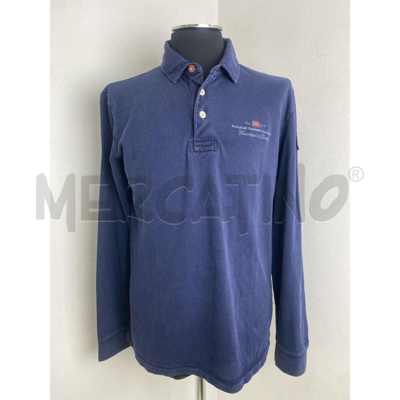 POLO UOMO NAPAPIJRI BLU  | Mercatino dell'Usato Torino c.so traiano 1