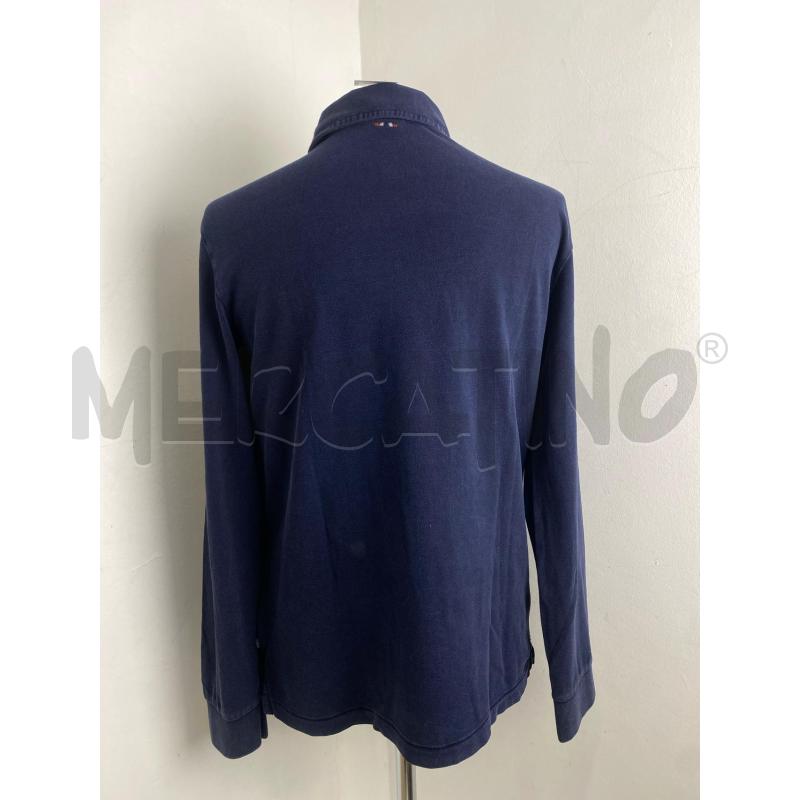 POLO UOMO NAPAPIJRI BLU  | Mercatino dell'Usato Torino c.so traiano 2