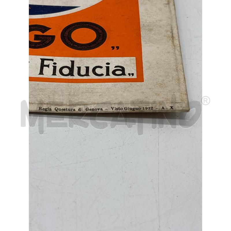 QUADRETTO BUBBLICITARIO CALZA EXTRA ARGO | Mercatino dell'Usato Torino c.so traiano 3