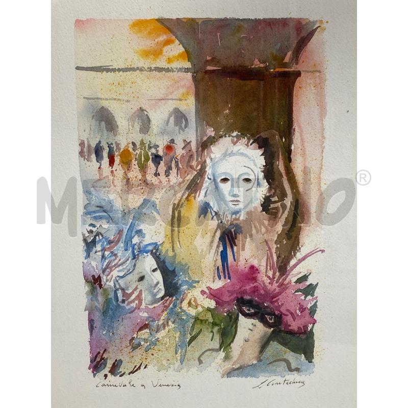 QUADRO ACQUERELLO CONTEDUCA  | Mercatino dell'Usato Torino c.so traiano 2