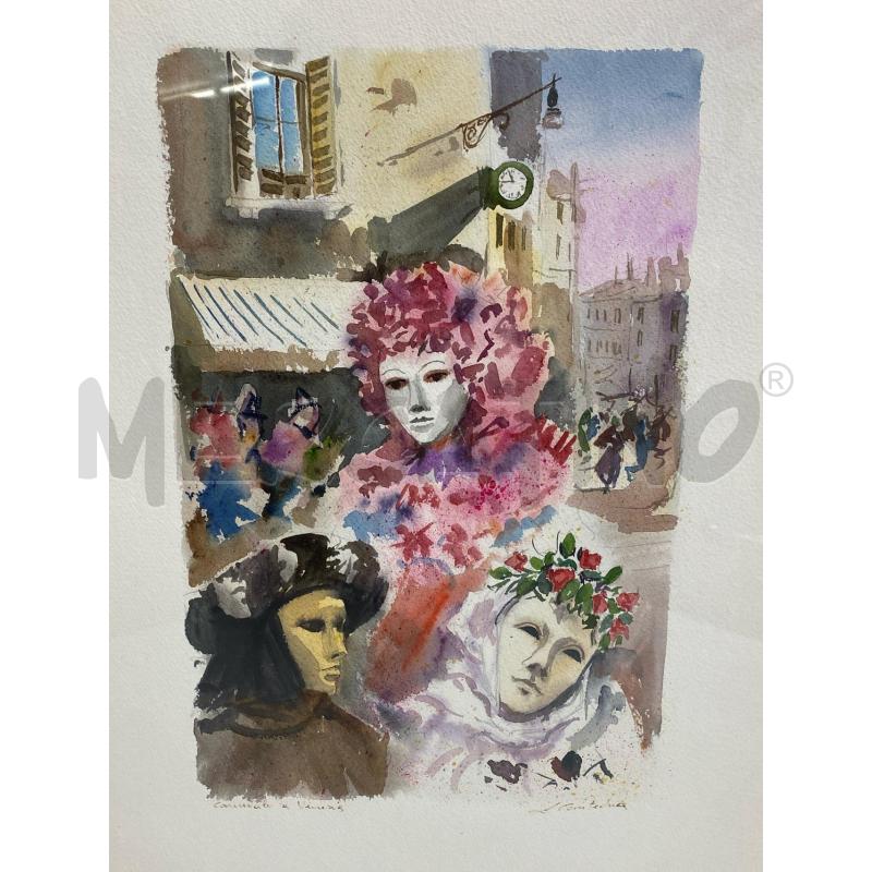 QUADRO ACQUERELLO CONTEDUCA | Mercatino dell'Usato Torino c.so traiano 2