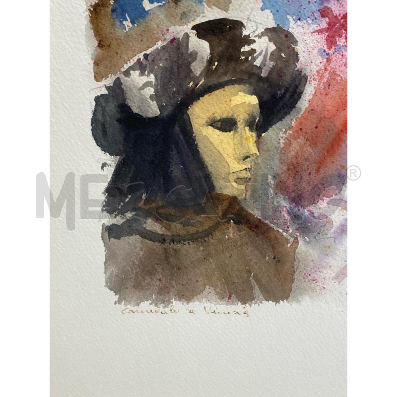 QUADRO ACQUERELLO CONTEDUCA | Mercatino dell'Usato Torino c.so traiano 4